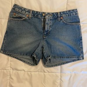 Vintage Mid-Rise Denim Shorts
